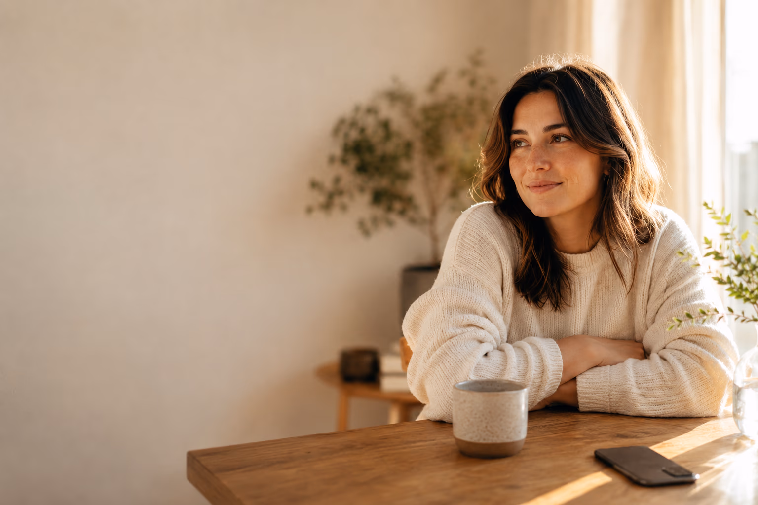 A person feeling in control of their money with Spendify